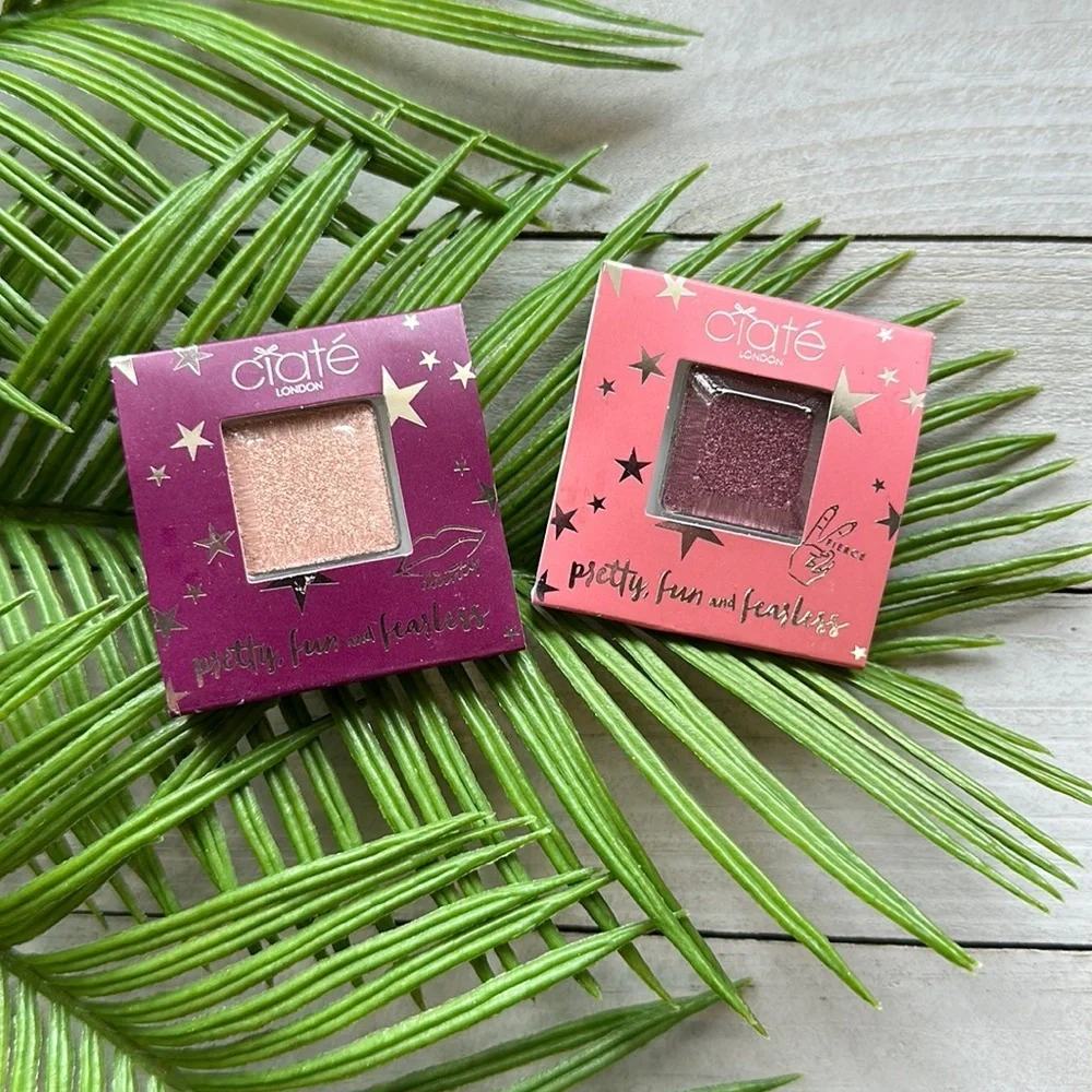 NIB Ciate London Eyeshadow Singles in Dainty and Fierce